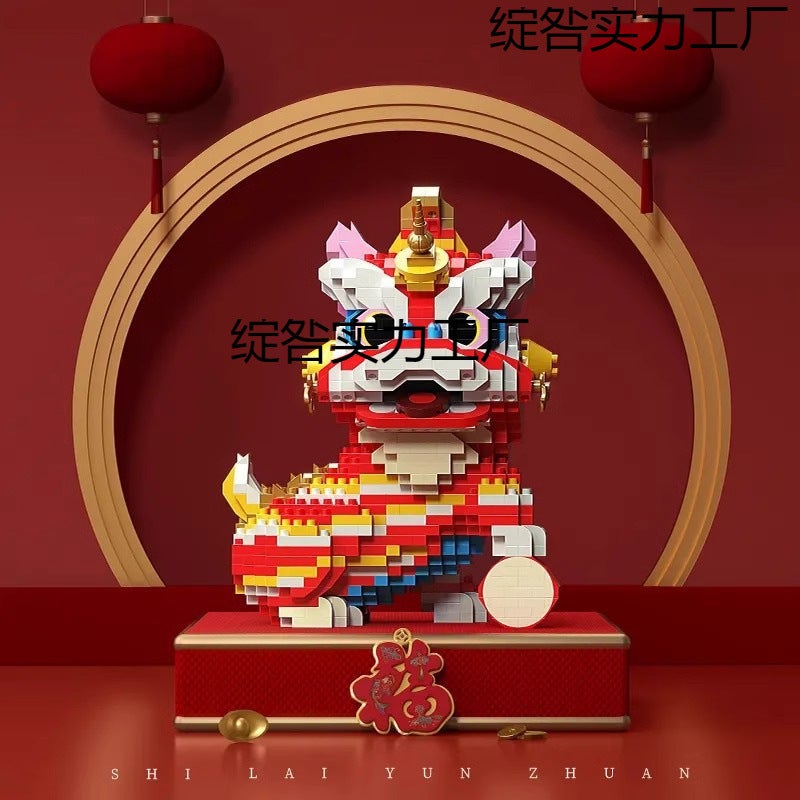 Chinese Ancient Architecture Model Puzzle 3D Taihe Palace Building Block Toy Assembly Scene Three-Dimensional Chinese Style Mortise And Tenon Puzzle - Image 4
